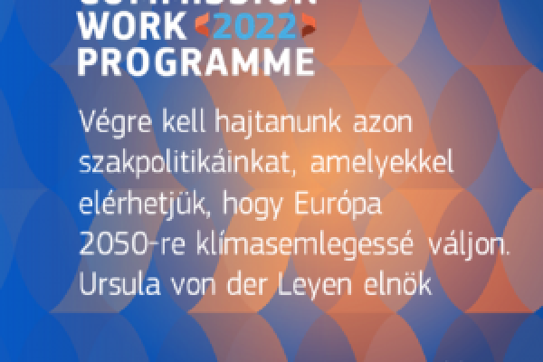 A Bizottság munkaprogramja